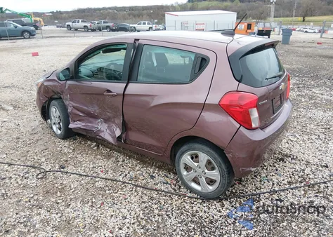 2019 Chevrolet Spark Ls Cvt из США, поврежденный, VIN KL8CB6SA5KC706441